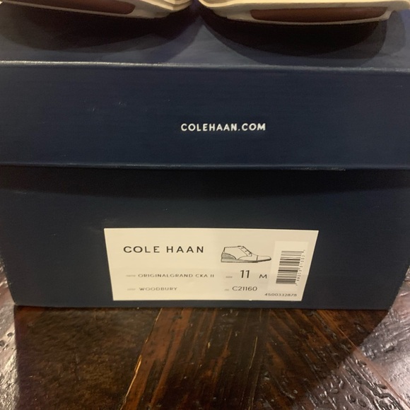 Cole Haan Men's Tan Leather Chukka Boots - Picture 5 of 5